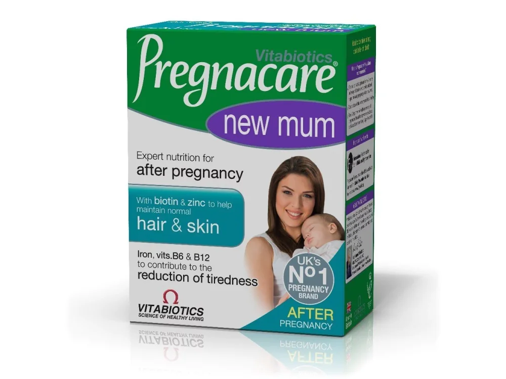 Vitabiotics Pregnacare New Mum Συμπλήρωμα Διατροφής για τις ανάγκες των νέων μητέρων σε όλη τη Μεταγεννητική Περίοδο, 56tabs