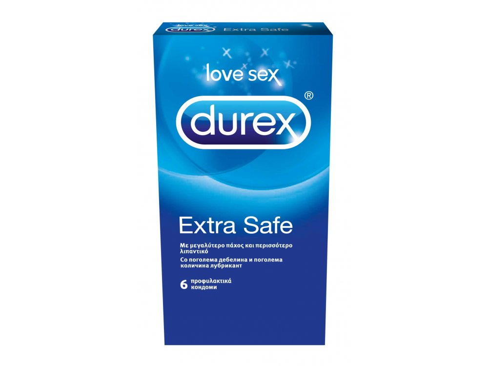 DUREX EXTRA SAFE 6TEM