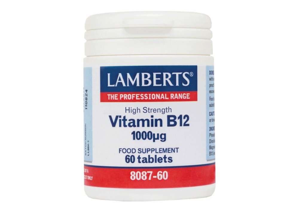 Lamberts Vitamin B12 1000μg 60 tablets