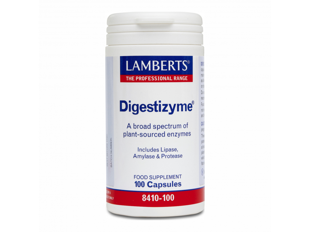 Lamberts Digestizyme Πεπτικά Ένζυμα, 100caps