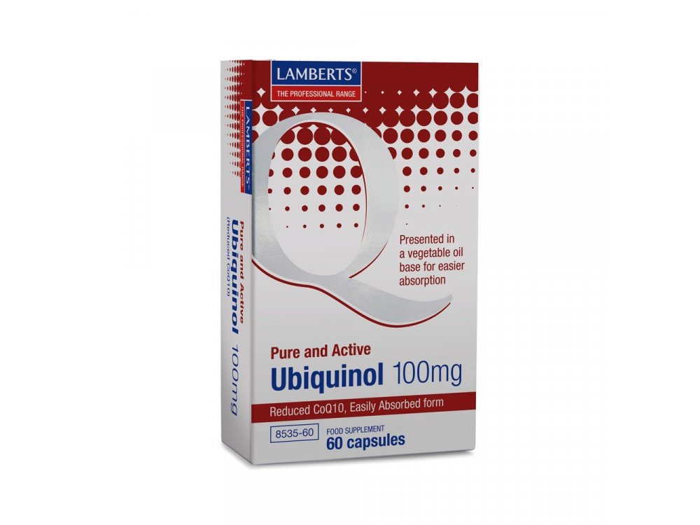 Lamberts Ubiquinol 100mg 60 Caps