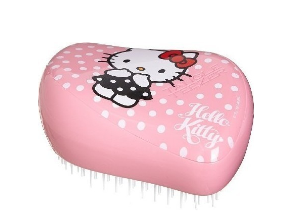 Tangle Teezer Compact Styler Hello Kitty, Βούρτσα Μαλλιών Μικρού Μεγέθους Ροζ, 1τμχ