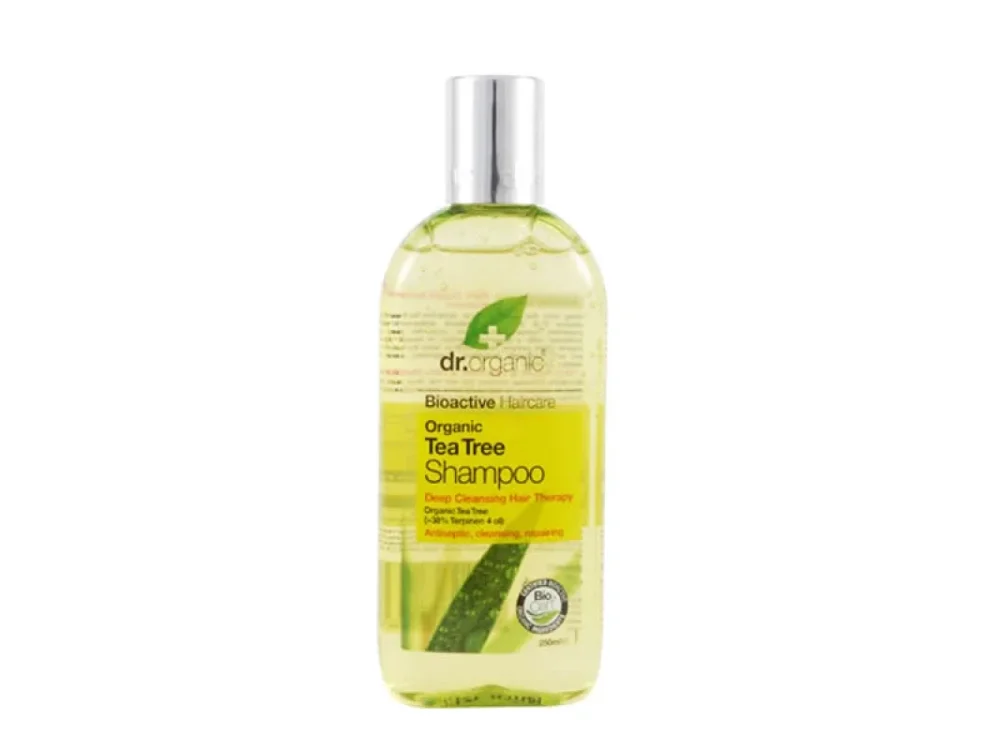 Dr.Organic Tea Tree Shampoo Σαμπουάν με Βιολογικό Τεϊόδεντρο, 265 ml