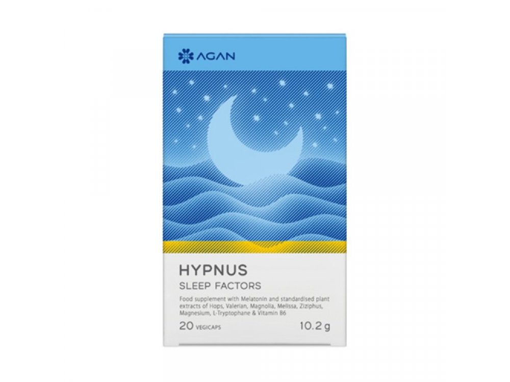AGAN HYPNUS SLEEP FACTORS 20 VEGICAPS