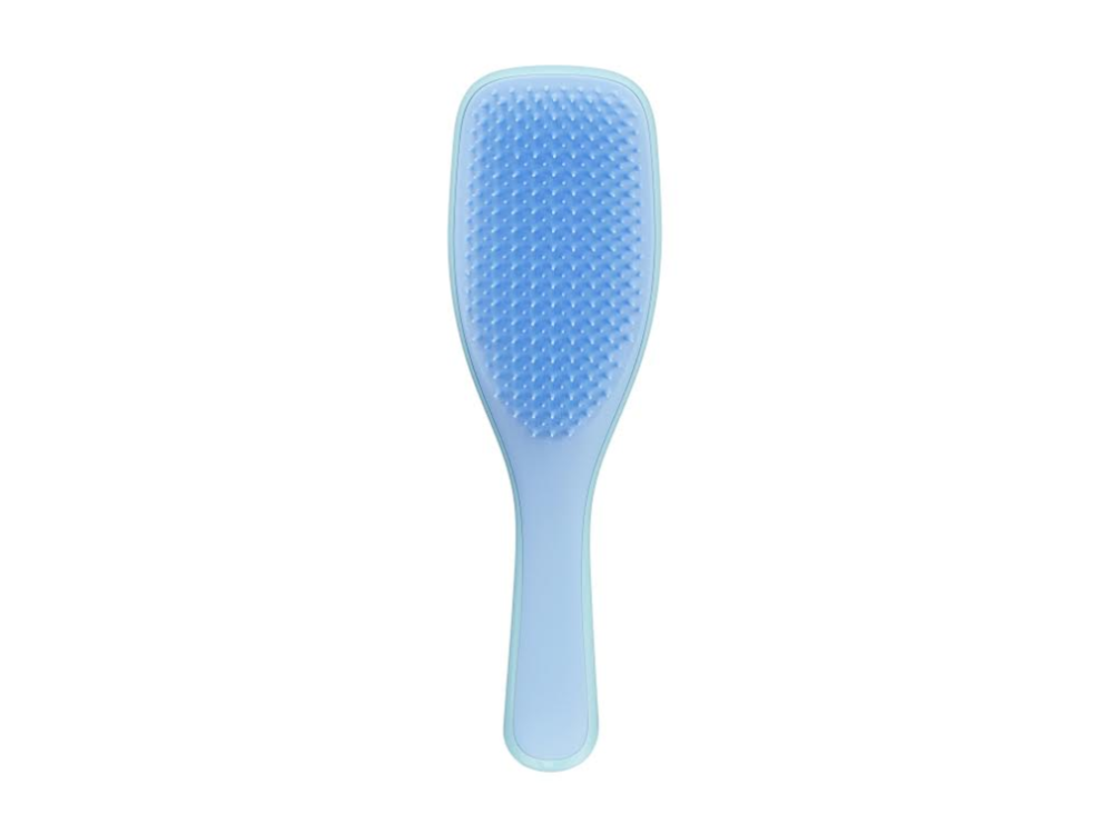 Tangle Teezer The Wet Detangler Denim Blue, Βούρτσα Ειδικά Σχεδιασμένη για Εύκολο Ξεμπέρδεμα των Βρεγμένων Μαλλιών, Γαλάζια, 1τμχ