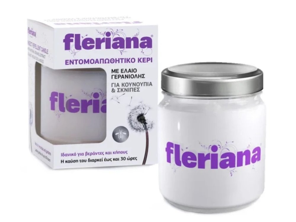 Power Health Fleriana Εντομοαπωθητικό Κερί, 130gr