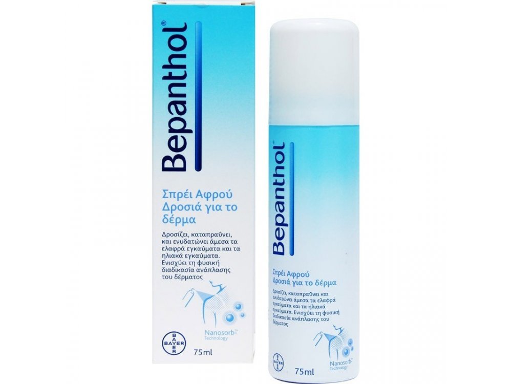 After Sun Mousse για Πρόσωπο και Σώμα Spray 75ml