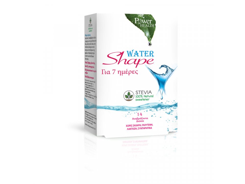 Power Of Nature 7 Days Water Shape Program Stevia Εντατικό Πρόγραμμα για Όμορφη Σιλουέτα, 14 Αναβράζοντα