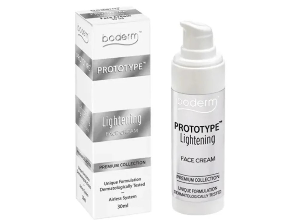 Boderm Prototype Lightening Face Cream Λευκαντική Κρέμα Προσώπου, 30ml