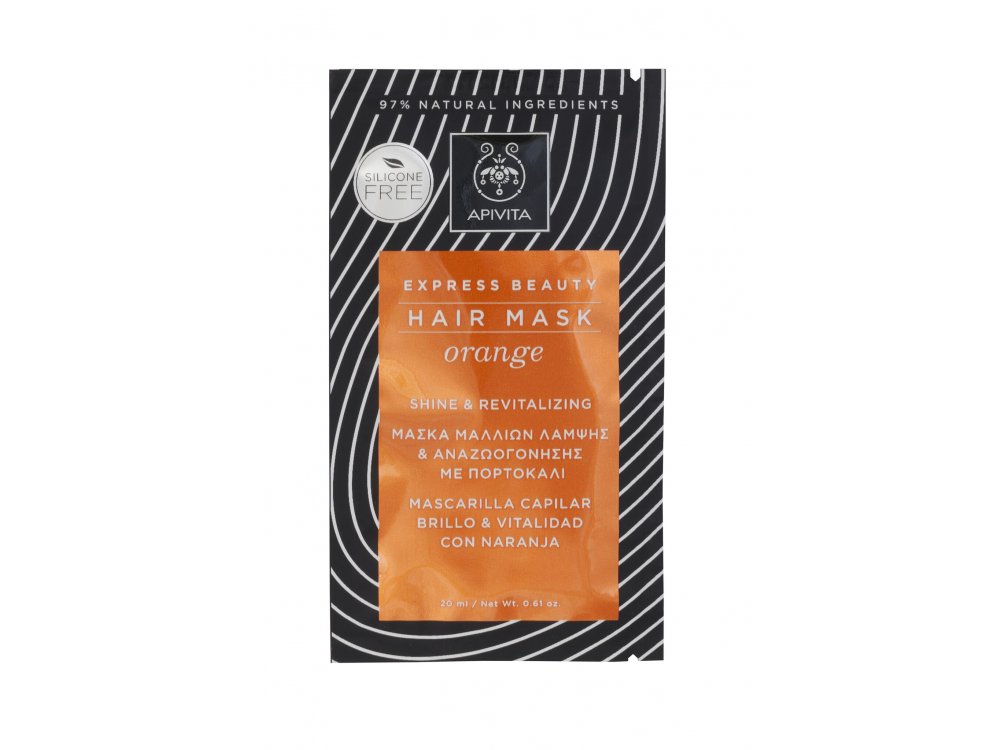 APIVITA ΜΑΣΚΑ ΛΑΜΨΗΣ & ΑΝΑΖΩΟΓΟΝΗΣΗΣ ΜΕ ΠΟΡΤΟΚΑΛΙ 20ML