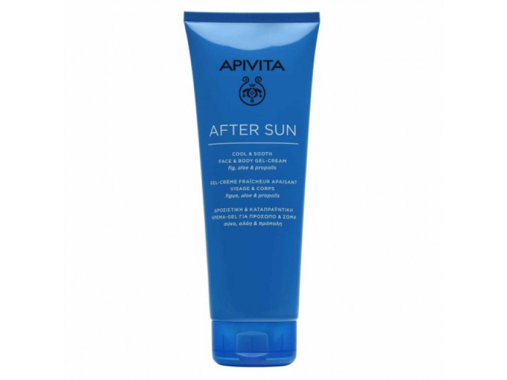 Apivita After Sun Cool & Sooth Face & Body Gel-Cream, 200ml