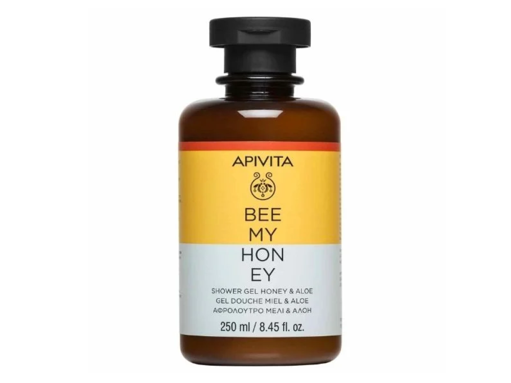 Apivita Bee My Honey Shower Gel Honey & Aloe, Αφρόλουτρο με Μέλι & Αλόη, 250ml