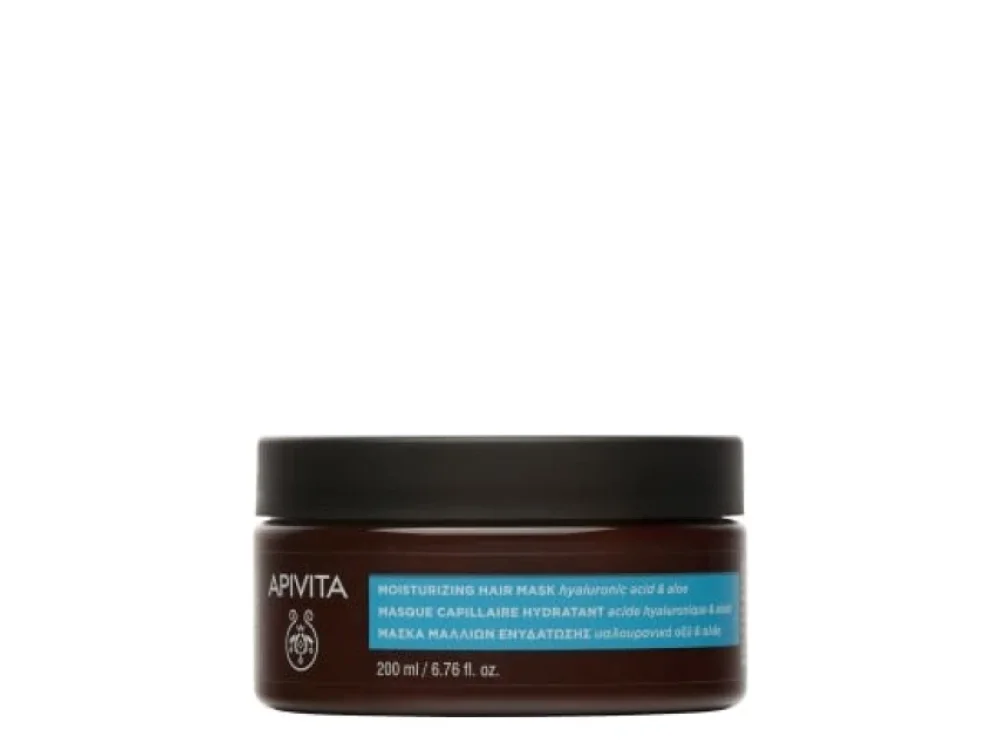 Apivita Moisturizing Hair Mask with Hyaluronic Acid & Aloe Μάσκα