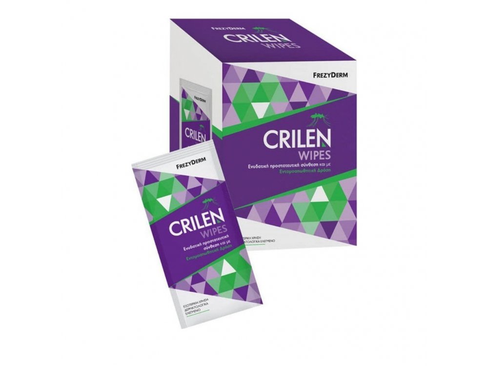 FREZYDERM - CRILEN Wipes σε ατομικά φακελάκια - 20τεμ.