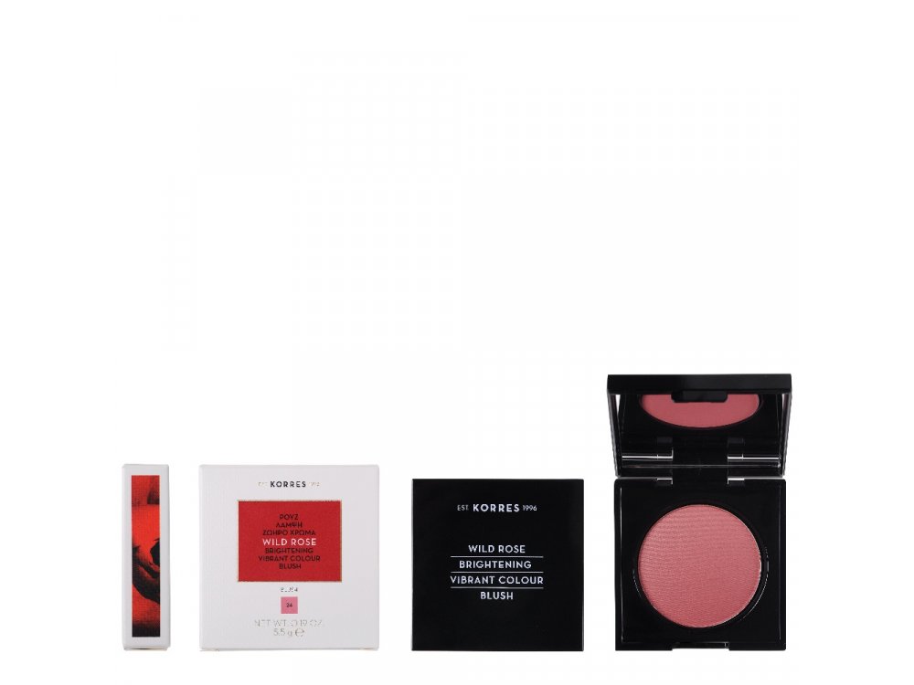 KORRES ΑΓΡΙΟ ΤΡΙΑΝΤΑΦΥΛΛΟ BLUSH.24 DUS.ROSE.5,5G