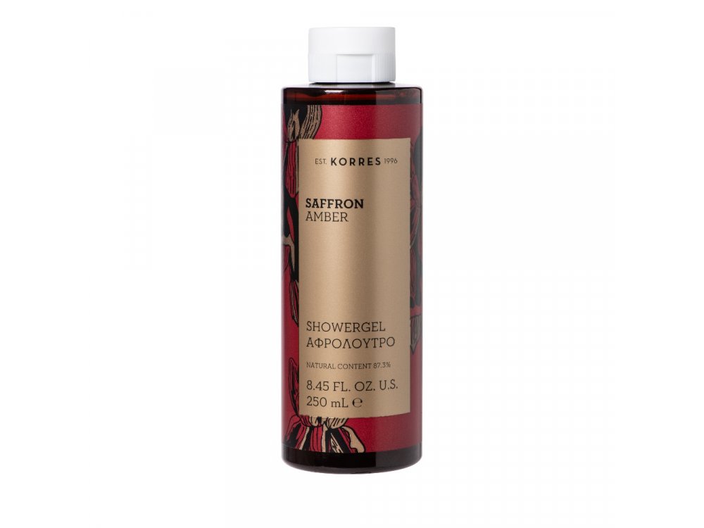 Korres Saffron Amber Showergel Αφρόλουτρο 250ml