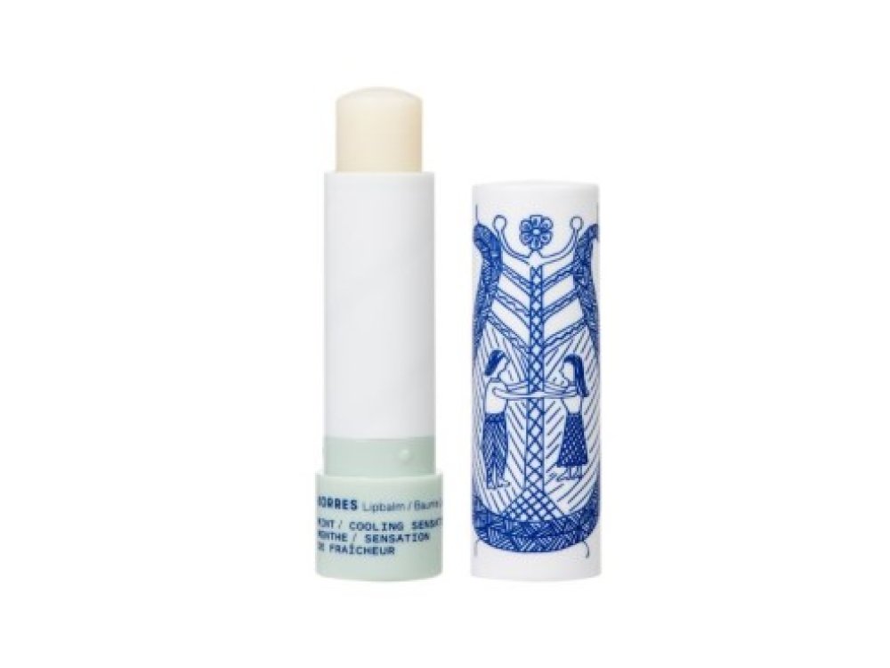 Korres Lip Balm Mint Cooling Sensation Ενυδατική Φροντίδα για τα Χείλη με Μέντα για Αίσθηση Δροσιάς, 4.5g