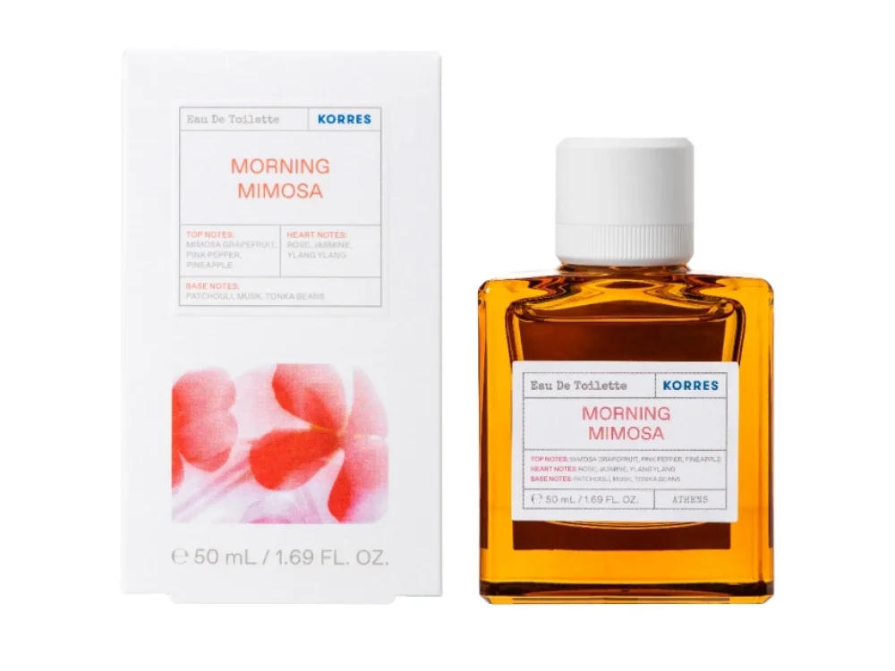 Korres Morning Mimosa Eau De Toilette Άρωμα για Γυναίκες, 50ml