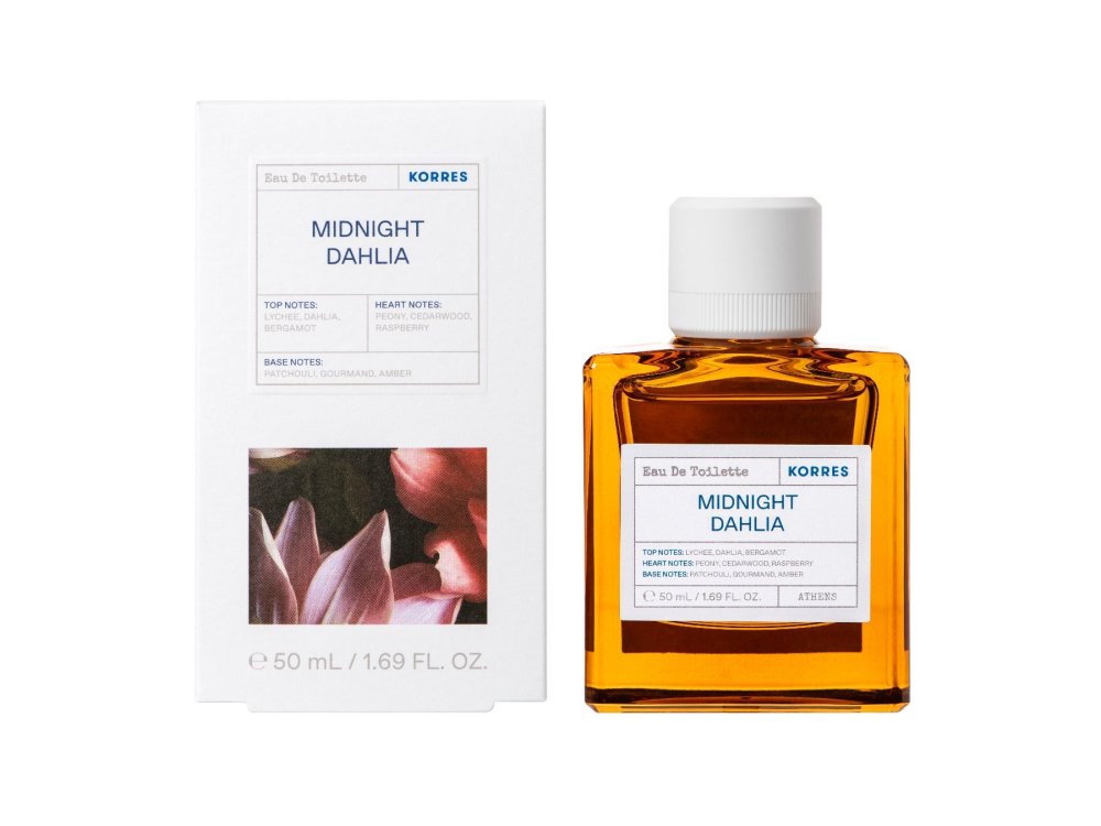 Korres Midnight Dahlia Eau De Toilette Άρωμα για Γυναίκες, 50ml