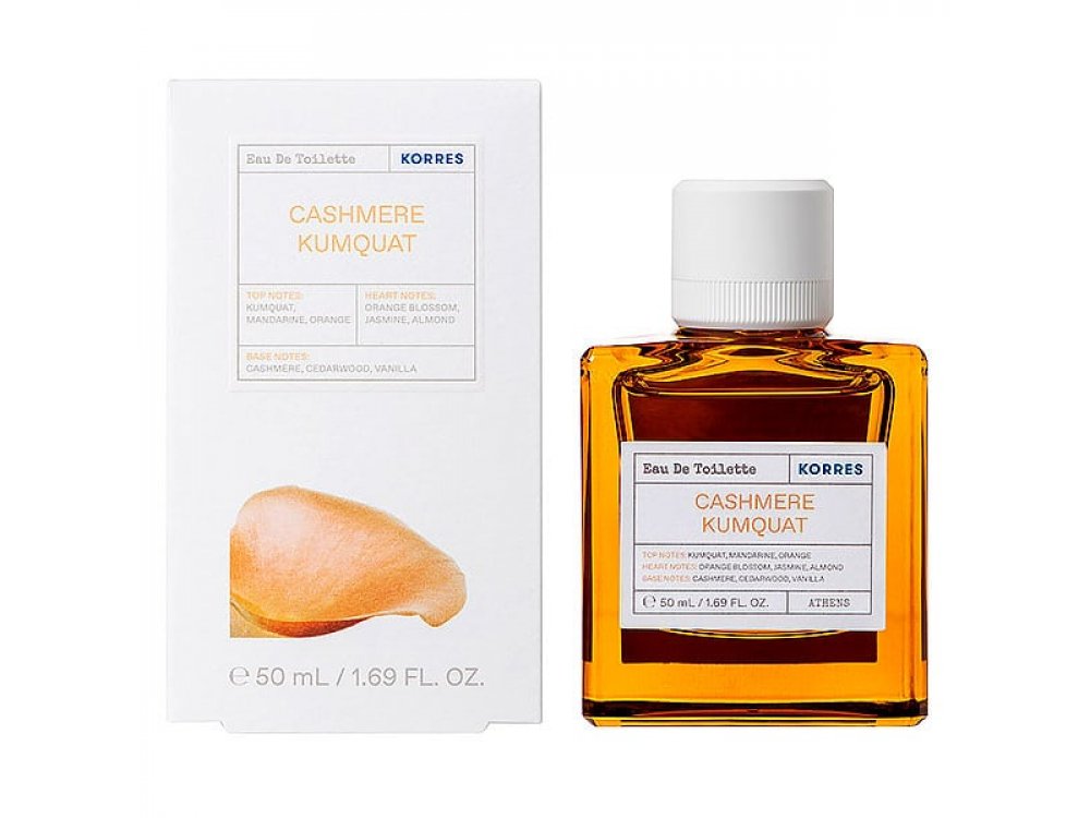 Korres Cashmere Kumquat Eau De Toilette, Γυναικείο Άρωμα, 50ml