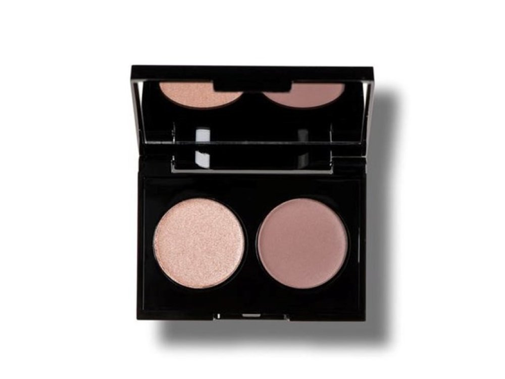 Korres Volcanic Minerals Velvet Dual Παλέτα Σκιών - Pink Rose 18, 3ml