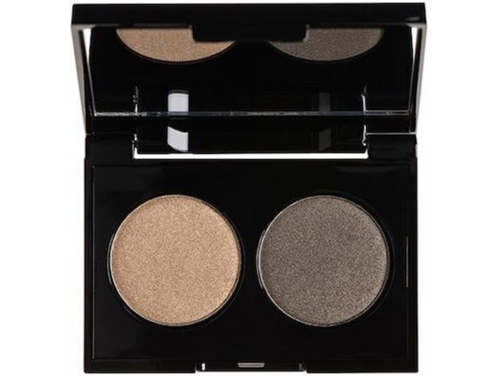 Korres Volcanic Minerals Velvet Dual Παλέτα Σκιών - Κhakis 48, 3ml