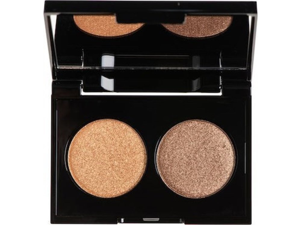 Korres Volcanic Minerals Velvet Dual Eyeshadow Golden Amber 28, 3ml