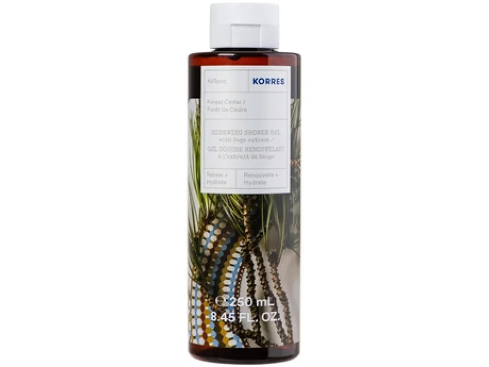 Korres Renewing Shower Gel Αφρόλουτρο Κέδρος, 250ml