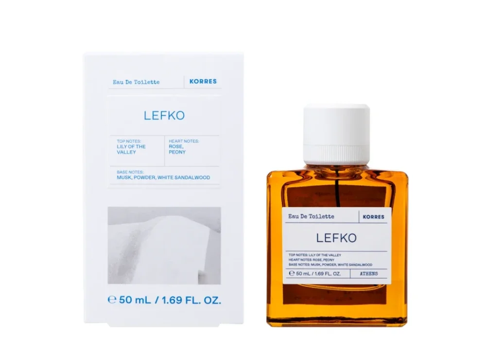 Korres Lefko Eau de Toilette Γυναικείο Άρωμα, 50ml