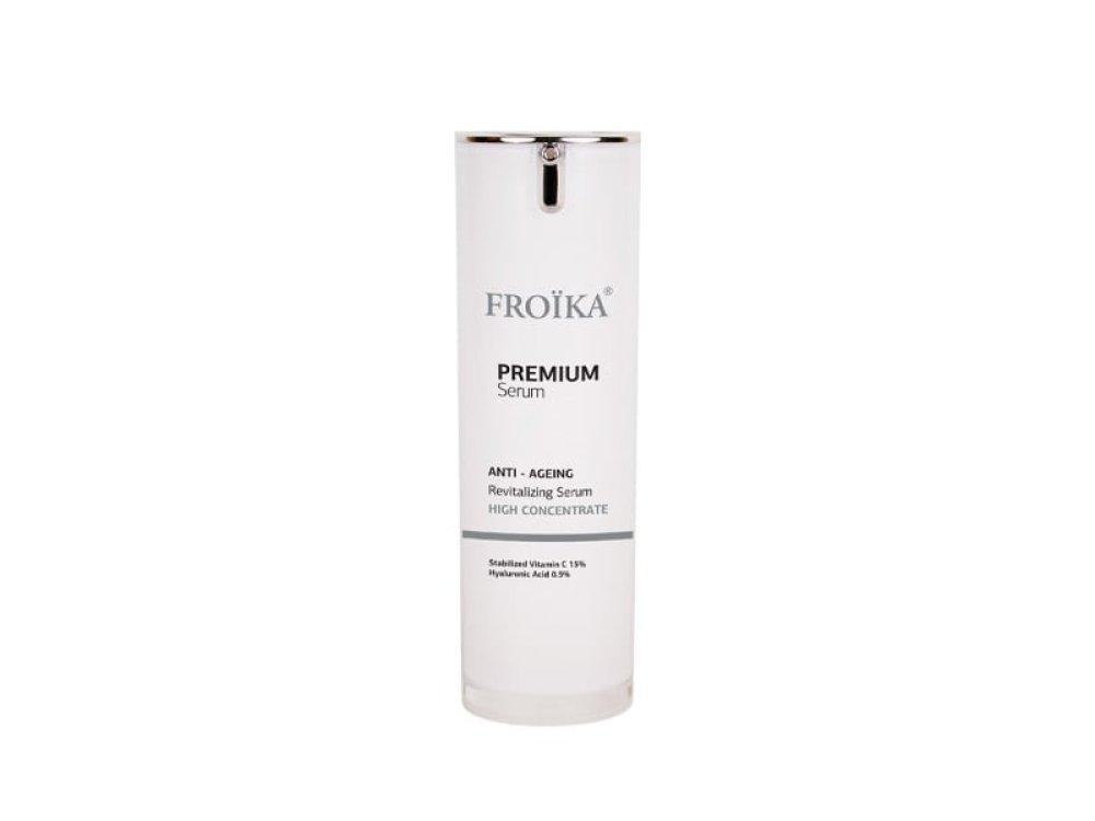 Froika Premium Serum Anti-Ageing, Ορός Αντιγήρανσης & Αναζωογόνησης για Άμεση Λάμψη, 30ml