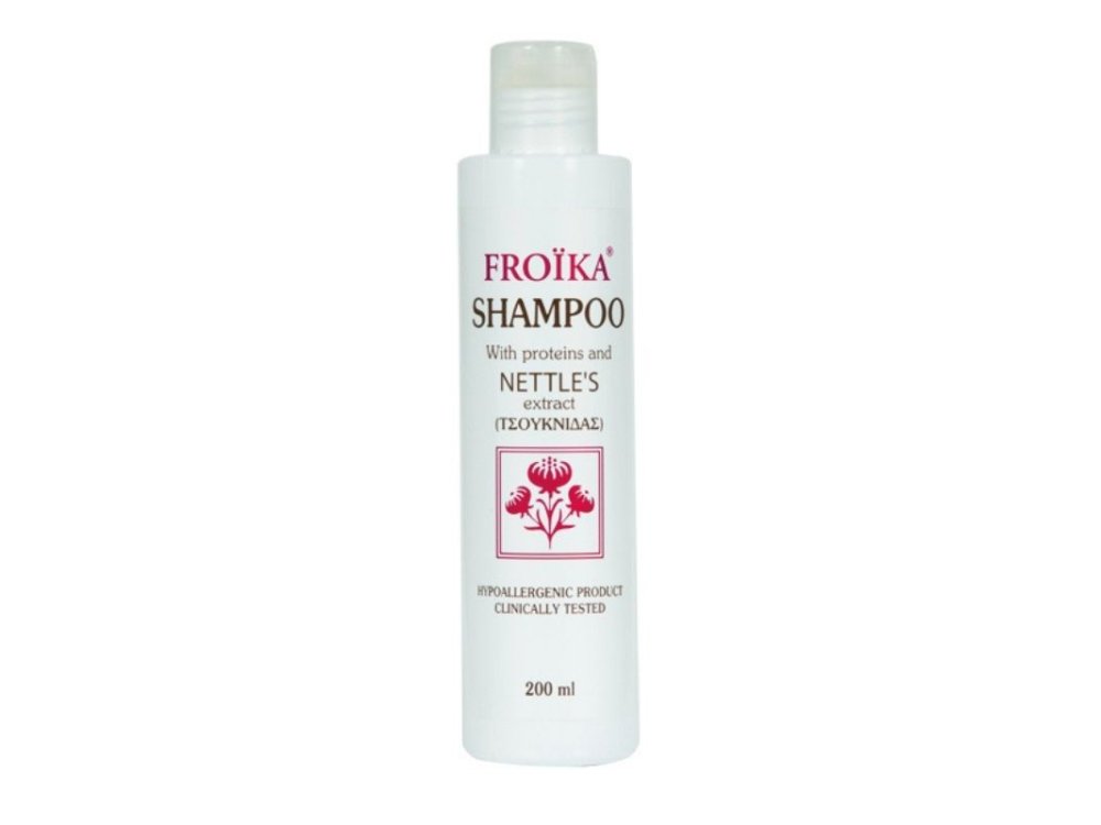Froika Shampoo Nettle's Extract, Σαμπουάν με Εκχύλισμα Τσουκνίδας κατά της Λιπαρότητας, 200ml