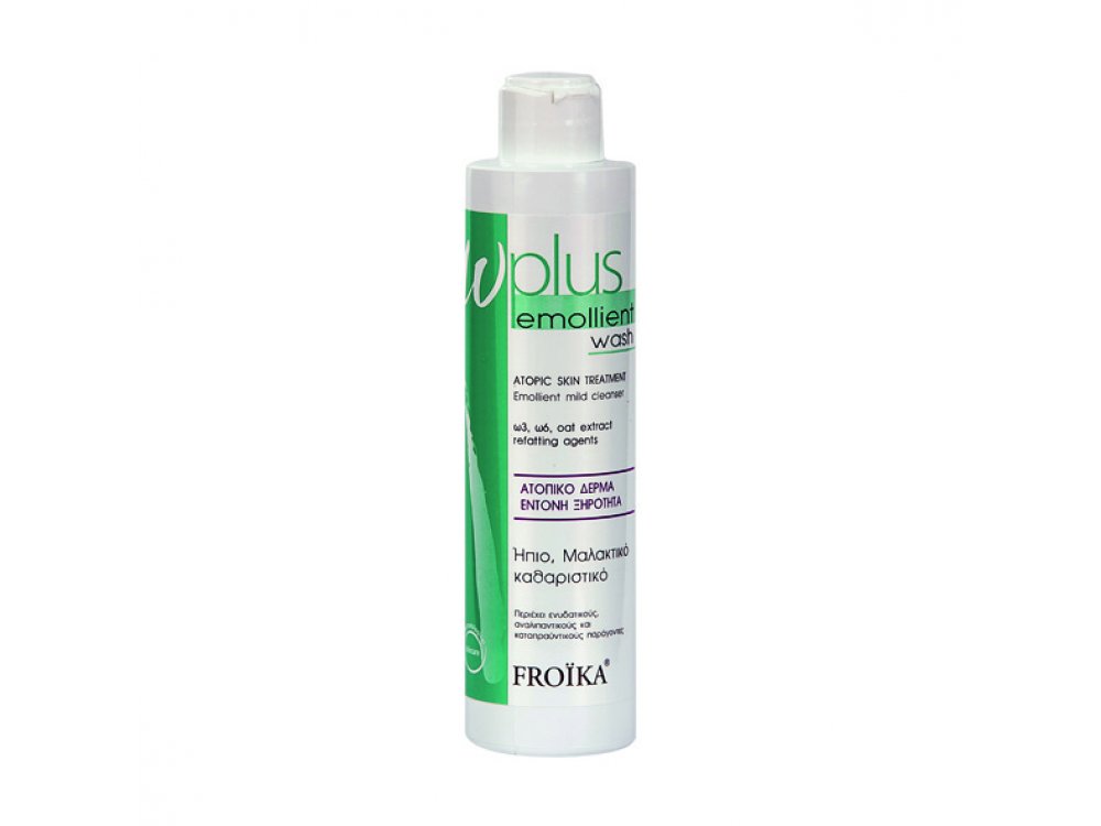 Froika ω-Plus, Emollient Wash, Ήπιο Μαλακτικό Καθαριστικό, 200ml