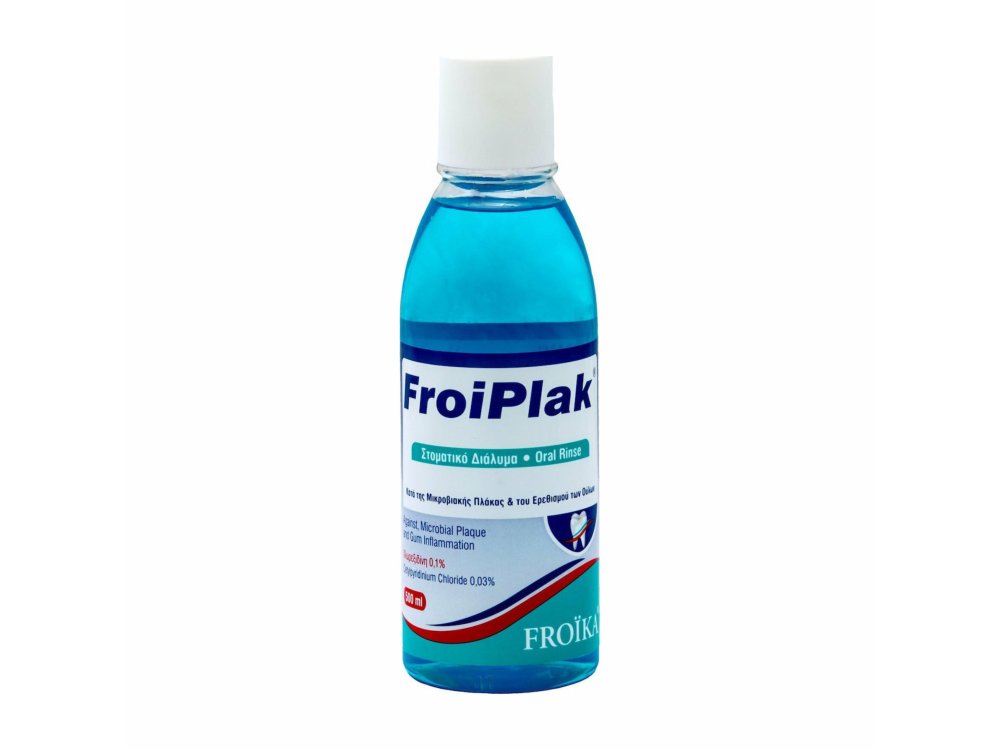 Froika FroiPlak Mouthwash, Στοματικό Διάλυμα κατά της Μικροβιακής Πλάκας & του Ερεθισμού των Ούλων,  250ml