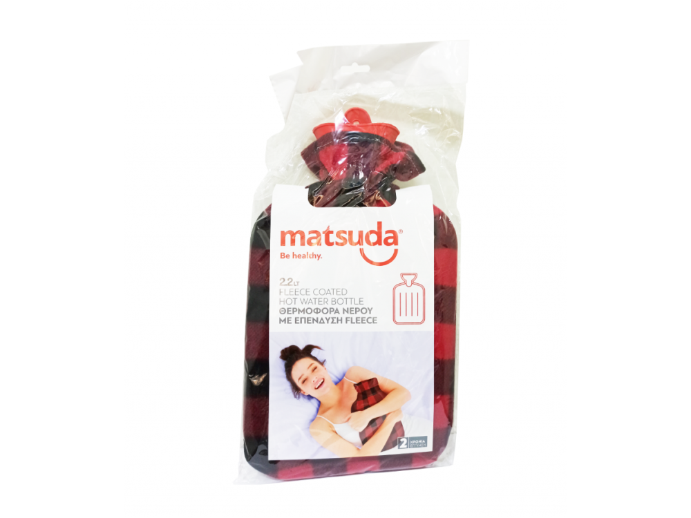 Matsuda Θερμοφόρα Νερού με Επένδυση Φλις Καρό 2,2lt
