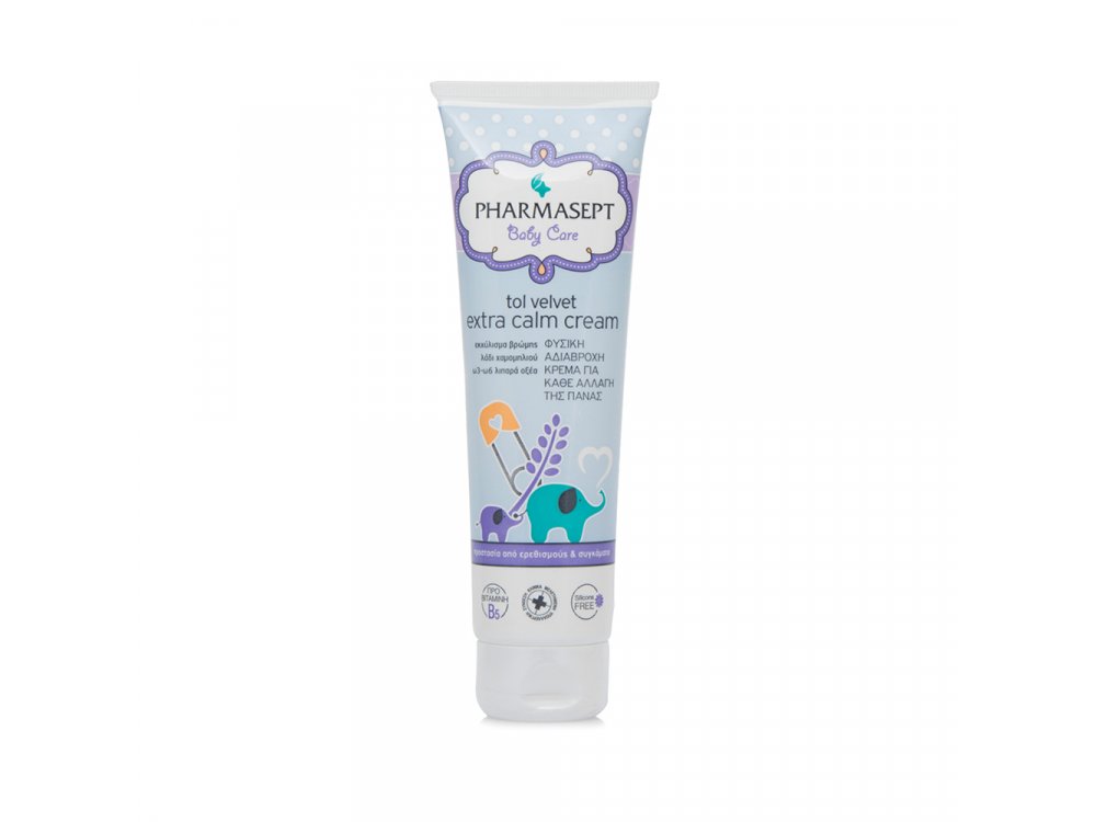 Pharmasept Tol Velvet Baby Extra Calm Cream Κρέμα Αλλαγής Πάνας 150ml
