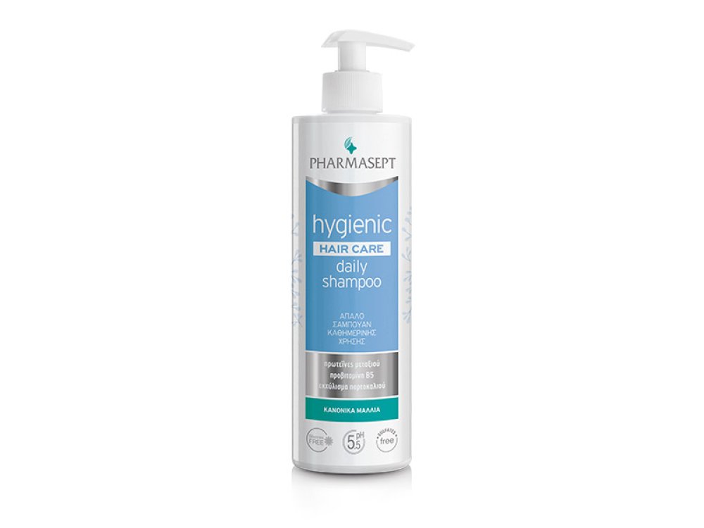 Pharmasept Hygienic Hair Care Daily Shampoo, Απαλό Σαμπουάν για Καθημερινή Χρήση, 500ml