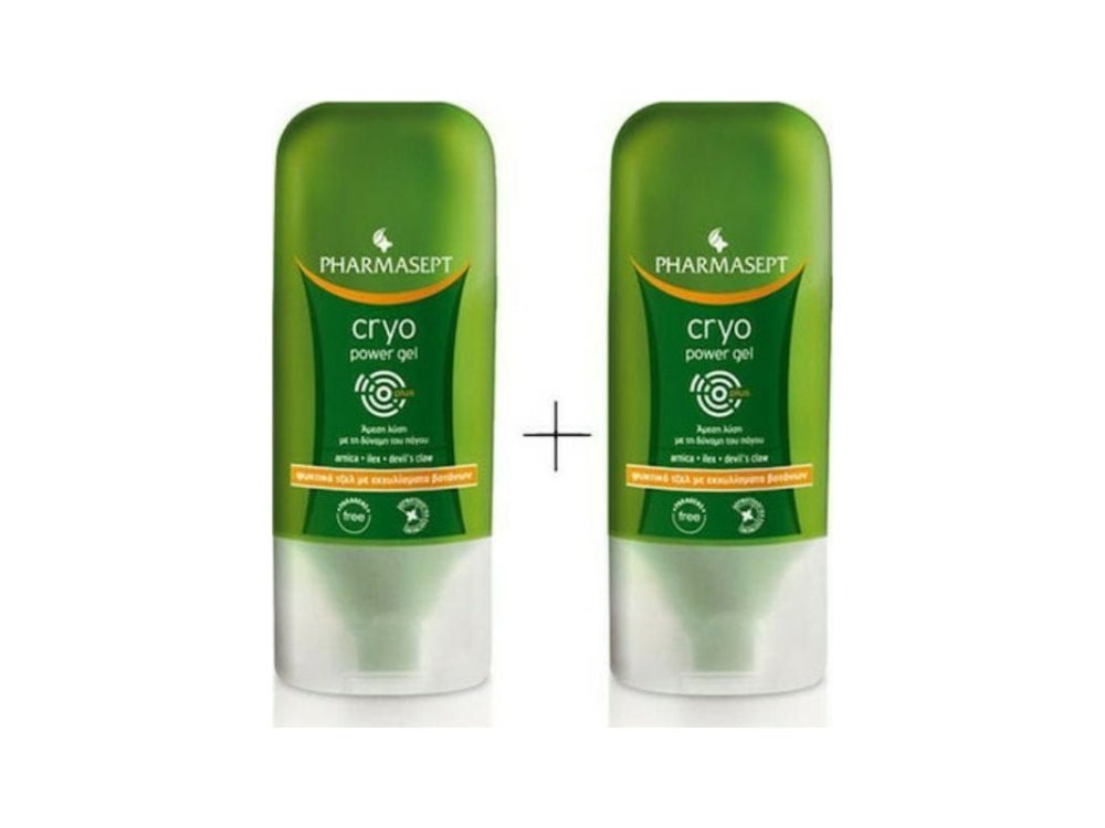 Pharmasept Cryo Power Gel Plus Γέλη Κρυοθεραπείας, 2x100ml