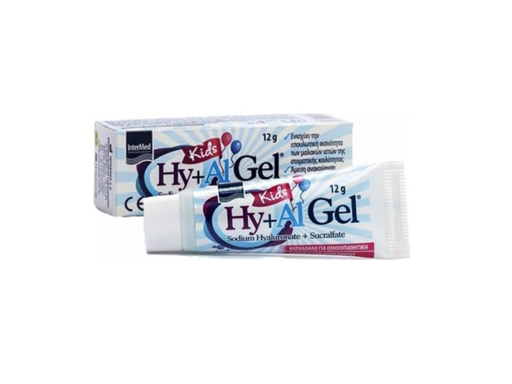 Intermed Hy+Al Gel Kids Στοματική Γέλη για Παιδιά, 30gr