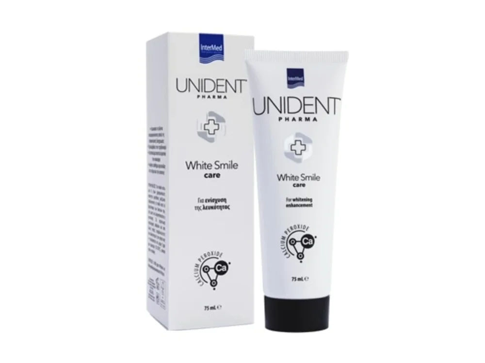 Intermed Unident Pharma White Smile Care Οδοντόκρεμα για Λεύκανση των Δοντιών, 75ml