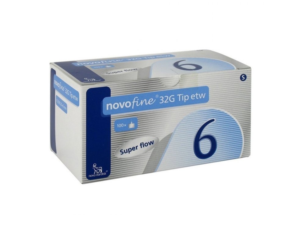 Novo Nordisk NovoFine 32G 6mm 100 τεμ