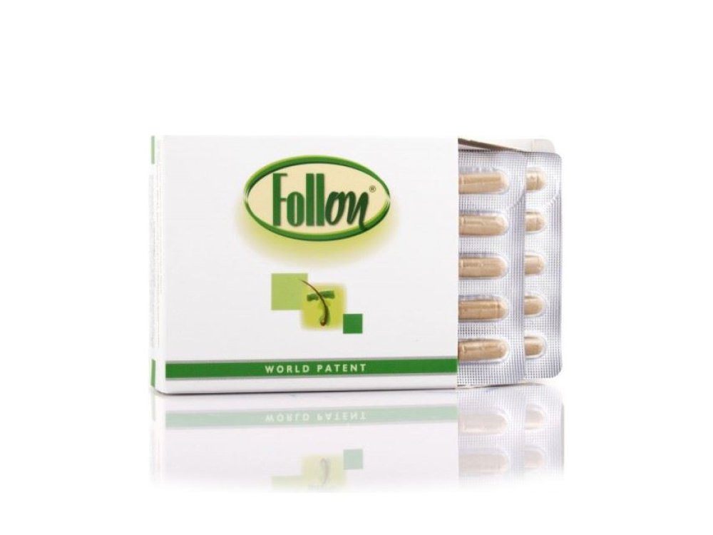 Inpa Follon Συμπλήρωμα Διατροφής για την Αντιμετώπιση της Τριχόπτωσης, 60caps