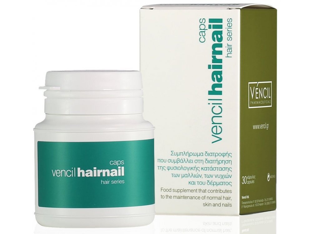 VENCIL HAIR NAIL CAPS 30CAPS