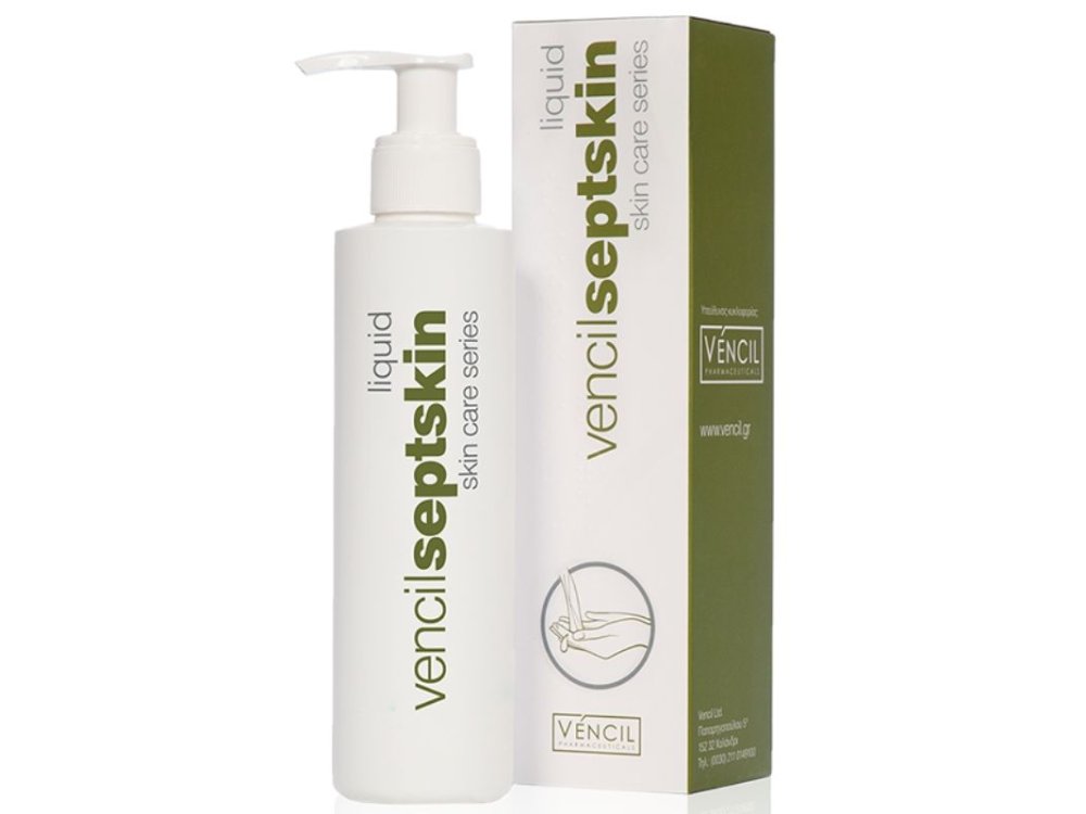 Vencil, Skin Care Series, Ήπιο Αντισηπτικό Υγρό Καθαρισμού, για την Ευαίσθητη Περιοχή Ανδρών & Γυναικών, 170ml