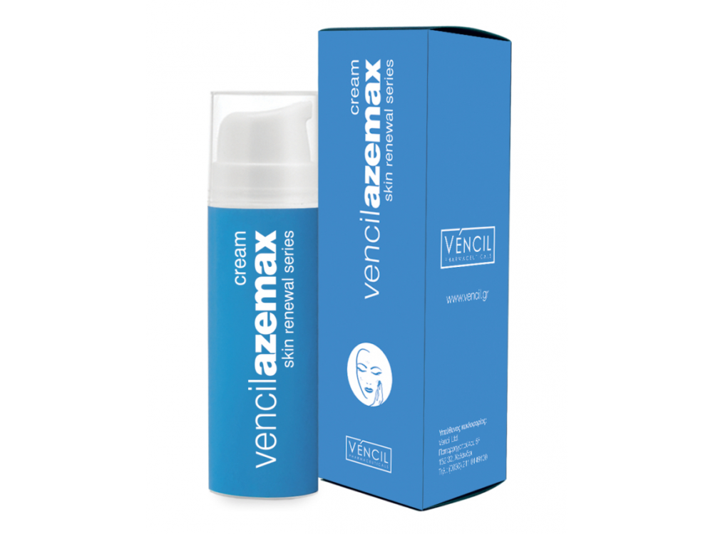 Vencil Azemax Cream, Για την Αποτελεσματική Θεραπεία της Ακμής και της Υπερμελάγχρωσης, 50ml