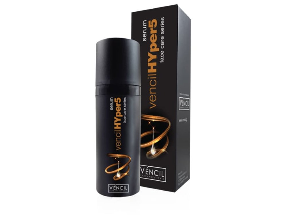 Vencil HYper5 Face Care Series Serum, Ειδικός Ορός Επανόρθωσης με 5 Τύπους Υαλουρονικού Οξέως, 30ml