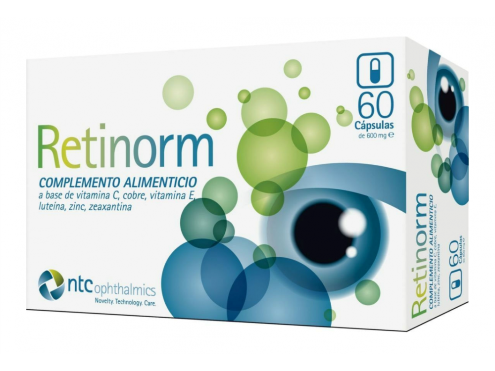 Retinorm 600mg Συμπλήρωμα Διατροφής Για Την Υγεία Των Ματιών, 60caps