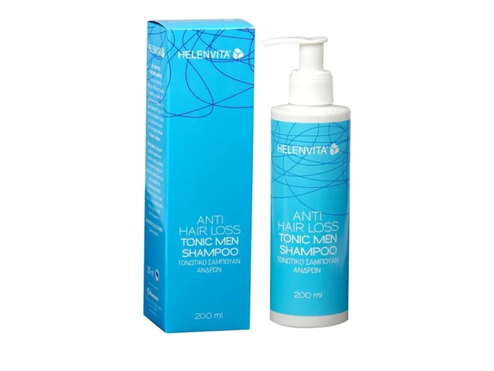 Helenvita Anti Hair Loss Tonic Men Shampoo Τονωτικό Σαμπουάν για Άνδρες κατά της Τριχόπτωσης, 200ml