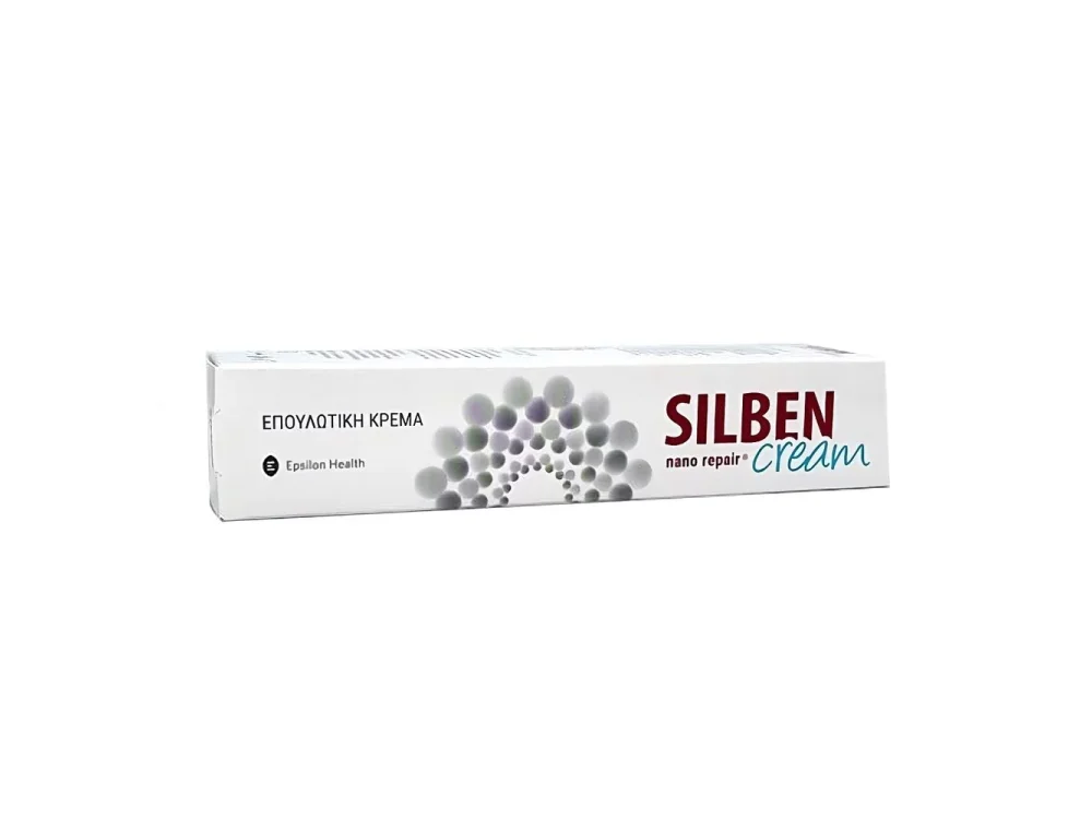 Epsilon Health Silben Nano Repair Cream Επουλωτική Κρέμα, 50ml