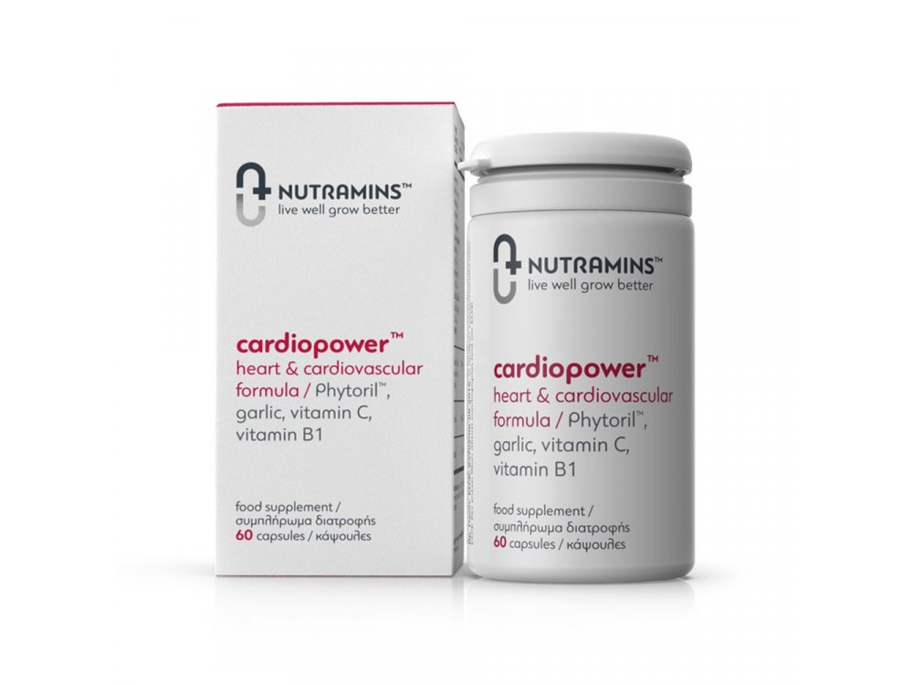 Nutramins Cardiopower Heart & Cardiovascular Formula, 60caps