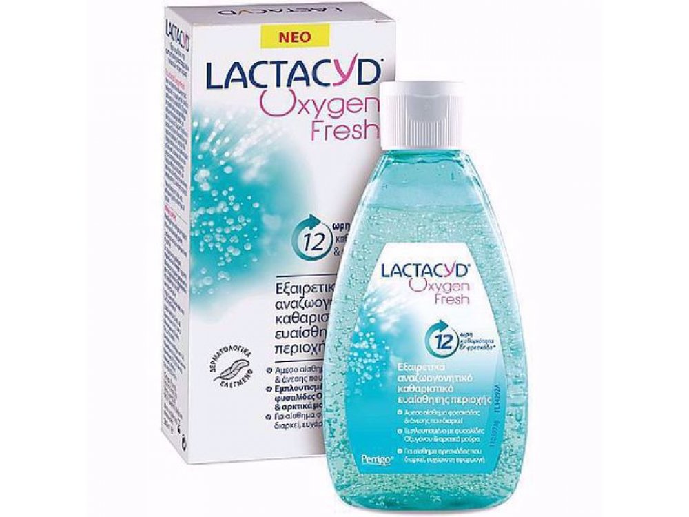 LACTACYD OXYGEN FRESH Ultra Refreshing Intimate Wash200ML